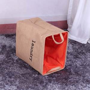 Thicker Foldable Round Storage Cotton Drawstring <b>Bag</b> for Storing <b>Laundry</b> - Product Image 3