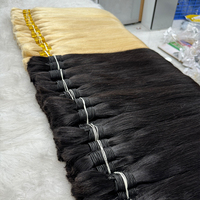 Extensions de cheveux humains vierges Remy bruts 100 % alignés sur les cuticules, blond platine russe de luxe, en vrac, pour salons haut de gamme, vente en gros