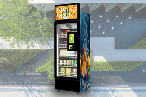 Chấp nhận thanh toán bằng thẻ tín dụng và tiền xu Máy bán hàng tự động thông minh mới với tầm nhìn và xác minh trọng lực - Product Image 6