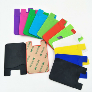 Adhesivo para teléfono móvil barato, Tarjetero con logotipo personalizado, pegatina para billetera <span class=keywords><strong>de</strong></span> teléfono, tarjetero - Product Image 6