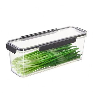Modern Injection Food Grade Sustainable <b>Square</b> Noodles Storage & Preservation Box with Sealed PET <b>Plastic</b>- - Product Image 5