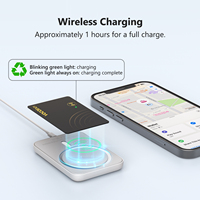 Localisateur GPS étanche IP67 Findmy, avec licence MFI, pour enfants, télécommande, chargeur sans fil, pour téléphone portable et portefeuille