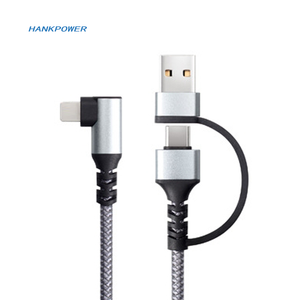 Cavo di ricarica rapida Type-<span class=keywords><strong>C</strong></span> da 60W, <span class=keywords><strong>C</strong></span> a <span class=keywords><strong>C</strong></span>, 3A PD, ricarica rapida, cavo dati USB-<span class=keywords><strong>C</strong></span> ad angolo retto - Product Image 5