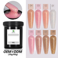 Outil de construction d'ongles en gel YDC Designer pour extensions d'ongles en gel UV, beauté des ongles DIY, échantillon gratuit, formule sans chaleur, sans douleur, acrylique LED