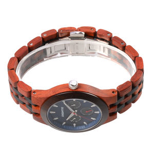 Montres à quartz stylées de luxe pour hommes Boîtier en acier Chronographe de luxe Cadran en verre Fenêtre Pointeur Bande Poignet Offre Spéciale Dernière mode - Product Image 4