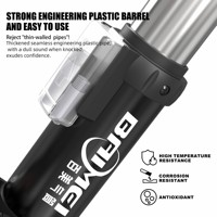 Pompe à pneus BaiMei robuste avec manomètre 120 PSI pour vélo, moto, voiture, camion, ballons et articles gonflables – Vente en gros OEM