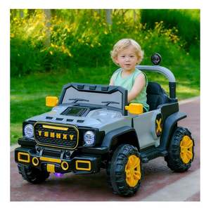 Vehículo Eléctrico para Niños con Cuatro Motores 390, Batería de 12V7Ah, Dirección por Aplicación, Consola Bluetooth, Movimiento Oscilante, Música USB, Luces Intermitentes - Product Image 1