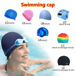 <span class=keywords><strong>Bonnet</strong></span> <span class=keywords><strong>de</strong></span> <span class=keywords><strong>bain</strong></span> en silicone pour enfants Cartoon pour garçons et filles pour enfants âgés pour piscine et spa - Product Image 6