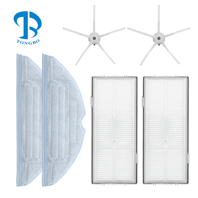 Washable Hepa Filter Mop Cloth Side Brush Replacement Fit for Roborock S7 S70 S75 Accessories Robot Vacuum Cleaner Spare Parts