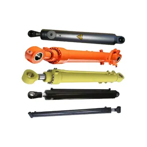 Front-End Pk 8" 7" 6" Telescopic Hydraulic Cylinder 3 stage Ram For Dump Truck