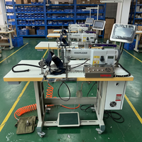 Máquina de Coser Industrial en Oferta, Máquina de Coser Industrial Automática Programable de Fábrica para la Fabricación de Gorras y Sombreros TS-0318-HV