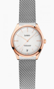 Reloj de Pulsera para Mujer ODM OEM Bessness, Mecánico, Caja Redonda con Correa de Cuero, Resistente al Agua 100m, Función de Buceo, Pantalla con Agujas - Product Image 2