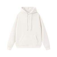 Nouveaux Styles de Sweats à Capuche Décontractés Surdimensionnés à Manches Longues et Couleur Unie Minimaliste pour Printemps et Automne, Fabrication Personnalisée