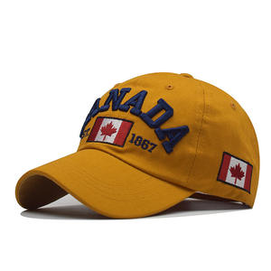 Gorro de Béisbol de Algodón Suave con Bordado de Hoja de Arce, Letra Popular de Canadá, Gorra Deportiva para Hombre y Mujer - Product Image 5