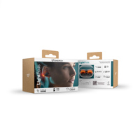 Écouteurs Open Sound Energy Lightpods avec lumières de sécurité et autonomie de 25h / Conception ergonomique / Microphone ENC / Bluetooth