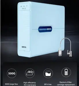 IMRITA Whole House Water Filter System Under Sink 800GDP Water Purifier Reverse Osmosis Filter With Tankless