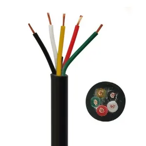 Multi Core Copper PVC XLPE Flexible Insulated Power Electrical Wire Signal Control Shielded Auto Electric Cable