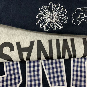 Pull d'hiver à capuche avec cordon de serrage Streetwear pull avec broderie de dessin animé personnalisé sweat à capuche en coton et polyester unisexe vente en gros - Product Image 3