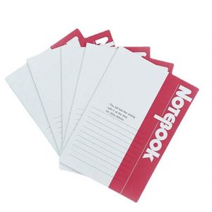 Cuaderno de ejercicios con cubierta de papel termosellado y encuadernación cosida, personalizado con impresión Bv-Ebh04, para negocios, oficina y escuela, al por mayor. - Product Image 1