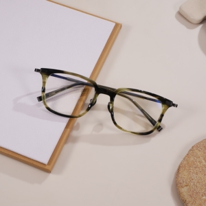 2026 Trendy Chunky Oversized Rectangle Acetate Optical Frames Men Women Vintage Thick Rim Eyeglasses Frames Retro Spectacles - Product Image 3