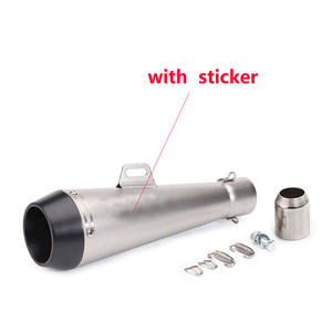 Tubo de Escape para Motocicleta de 51 mm, Silenciador Deslizable para Scooter, Motocross, Dirt Bike, Moto de 300cc, 600cc, <span class=keywords><strong>1000cc</strong></span> - Product Image 5