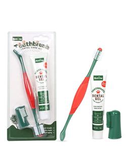 Ensemble brosse à dents et <span class=keywords><strong>dentifrice</strong></span> 3 en 1 <span class=keywords><strong>pour</strong></span> animaux de compagnie Kit de brosse à dents bon marché <span class=keywords><strong>pour</strong></span> le nettoyage buccal des chiens - Product Image 1