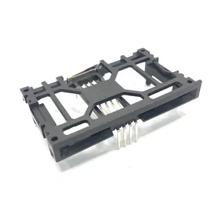 Hot sale smart card connector heightening 8pin DIP type cheap IC card reader for POS devise
