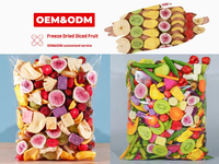 Fabrieksgecertificeerde premium gevriesdroogde gemengde vruchten groothandel gezonde snacks knapperige gedroogde vruchten knapperige snacks