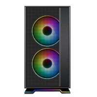 SAMA 1682 Mesh Computer Gaming case Fashion Computer Casing Gaming Alloy Pc Cabinet