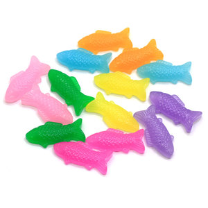Figuras fluorescentes 3D <span class=keywords><strong>de</strong></span> <span class=keywords><strong>peces</strong></span> del océano <span class=keywords><strong>de</strong></span> <span class=keywords><strong>dibujos</strong></span> animados Kawaii <span class=keywords><strong>de</strong></span> alta calidad, rellenos <span class=keywords><strong>de</strong></span> limo para fiesta en casa <span class=keywords><strong>de</strong></span> resina, adornos encantadores - Product Image 1