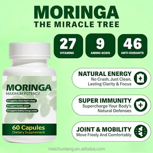 Harga Pabrik Stok Tersedia Suplemen Herbal Alami <span class=keywords><strong>Moringa</strong></span> 60 Kapsul untuk Dewasa, Antioksidan, Mendukung Kesehatan Usus, dan Meningkatkan Imunitas - Product Image 4