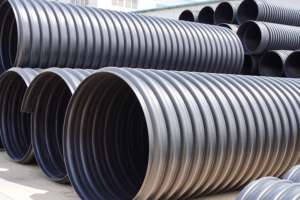 32 inch HDPE đôi tường sóng PE ống thoát nước 800mm dwc cống nhựa ngầm 50 năm độ bền - Product Image 3