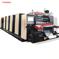 Machine d'impression flexographique tout-servo pour gobelets en papier, boîtes et films