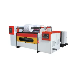 Aluminum foil paper thermal roll cutting machine non woven leather fabric tissue roll tape slitting machine