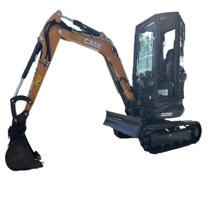 Miniexcavadora de 3,5 toneladas con motor de 1 tonelada y 2 toneladas, miniexcavadora Pelle pequeña usada a la venta - Product Image 1