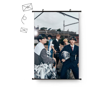 הסיטונאי kpop כוכב מקלט soobin yeonjun beomgyu taeyun מושג תמונה מטאפח בד פוסטר תליית תמונות - Product Image 1