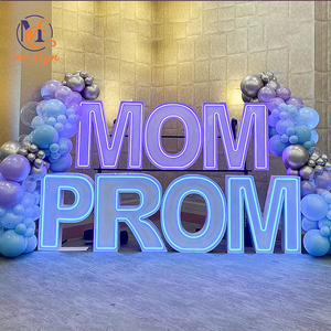 Letras Luminosas Personalizadas de 3 y 4 Pies, Letras Iluminadas MARRY ME para Alquiler en Fiestas, Decoración de Bodas, Señalización Comercial - Product Image 2