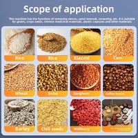 Nouvelle machine à déstoner les graines JOYCAN, capacité élevée de 200-1000 kg/h, pour le nettoyage du riz, des grains de café, du millet, élimine le sable, la paille et les insectes