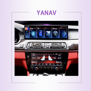 14.9นิ้ว256GB ระบบนำทาง GPS Android เครื่องเล่นมัลติมีเดีย CarPlay แบบไร้สาย F10วิทยุรถยนต์สำหรับ BMW 5 Series F11 2010-2017 - Product Image 1