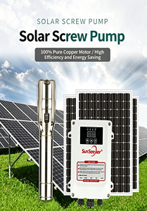 <span class=keywords><strong>Pompe</strong></span> à eau solaire submersible centrifuge à haut débit de 6 pouces en acier inoxydable, à moteur CC sans balais, pour puits profond, avec impeller photovoltaïque - Product Image 5