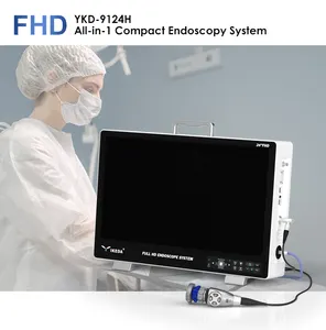 24 "FHD All-in-One laparoskopik artroskopi ENT üroloji endoskopik birim makine IKEDA 9124H