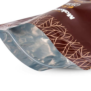 Sacs à café personnalisés de qualité alimentaire avec étiquette privée, 250g 500g, forme diamant, Costa Rica, avec valve et fermeture éclair - Product Image 3