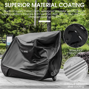WEST BIKING - Funda Protectora para <span class=keywords><strong>Bicicleta</strong></span>, Impermeable y a Prueba de Polvo, para Bicicletas de Montaña y <span class=keywords><strong>Carretera</strong></span> - Product Image 3