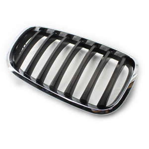 Rejilla de parachoques delantero para BMW X5, plástico ABS con moldura cromada, entrada de aire para modelos 2008-2013 - Product Image 4