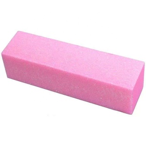 Polissoir à ongles rose double face avec logo personnalisé, grain 120, pour manucure et pédicure, <span class=keywords><strong>cube</strong></span> 9,5x2,5x2,5 CM, approvisionnement en gros usine - Product Image 4