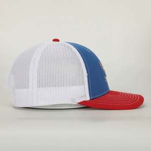 Gorra Deportiva de 6 Paneles Personalizada al por Mayor BSCI, Logotipo Bordado de Alta Calidad, Parche de Cuero Azul, Clásica, Unisex, de Alto Rendimiento - Product Image 4