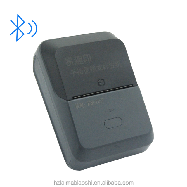 KAIMA Hot Sale Original Portable Check Handheld Barcode Wireless Cloud POS 55mm Bluetooth Mini Thermal Label Inkless Printer