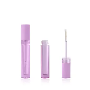 Recyclable single material PETG transparency 2.2ml liquid lipstick eyeshadow lip jelly thick wall plastic bottle packaging tube