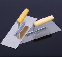 Outil à main de construction, truelle de plâtrage d'acier au carbone, flotteur de truelle