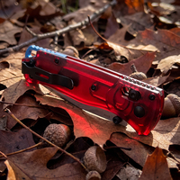 Couteau pliant EDC BM 535-1 Premium avec manche en PEI, lame D2, couteau de poche tactique pour le camping, la survie, la chasse